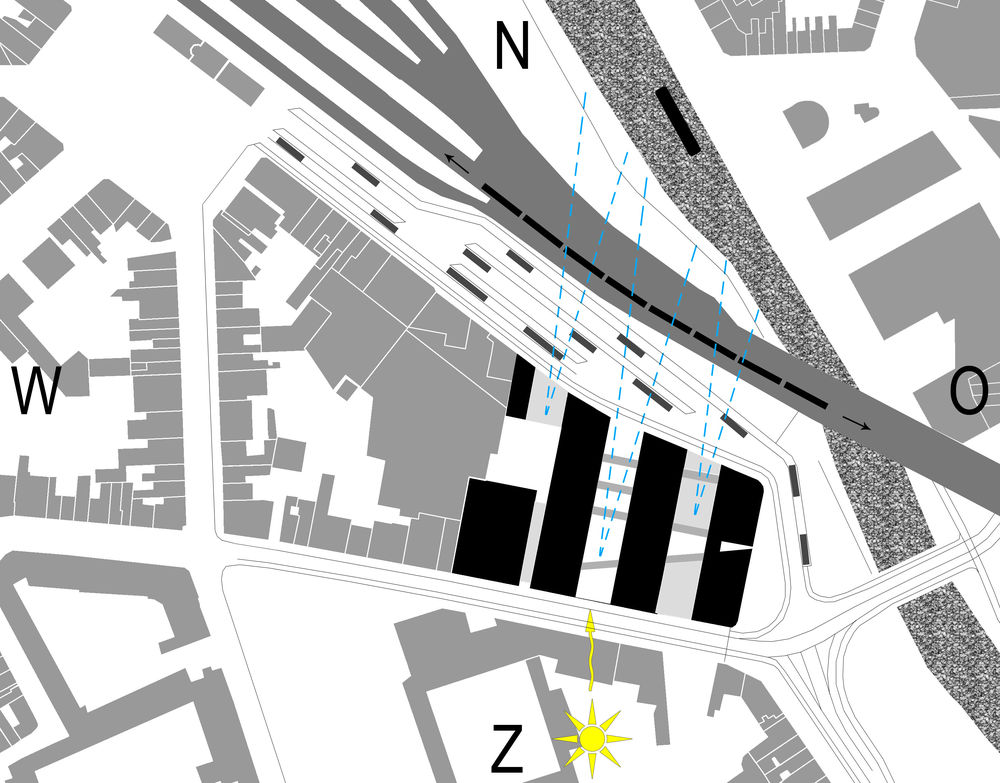 比利时 Aalst 邮局遗址改造，现代办公建筑融入历史工业遗迹