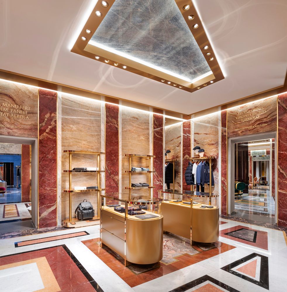 罗马永恒之城，Dolce & Gabbana 旗舰店室内设计解读