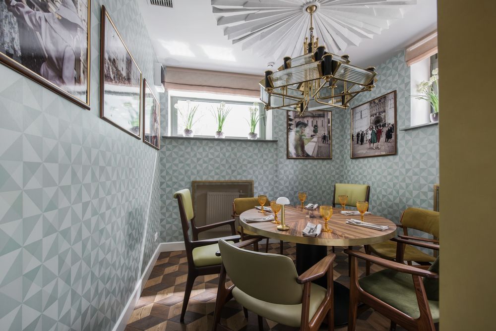 莫斯科时尚巴黎风格小酒馆 Geraldine Neo-bistro 的室内设计亮点