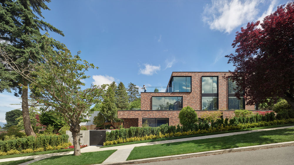 温哥华 Nanton Residence | 现代砖石别墅的完美融合