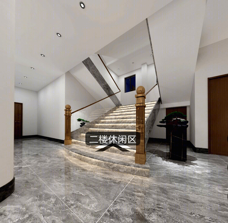 广东大湾区马安别墅会所——轻奢新中式混搭风格的空间设计