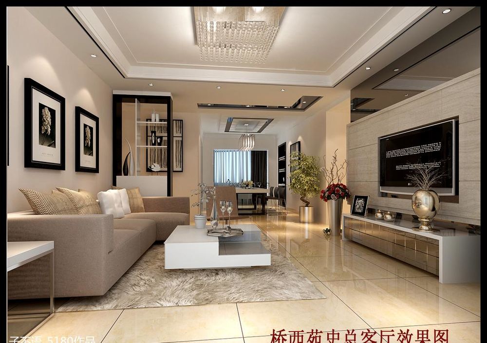 一些现代简约风格效果图