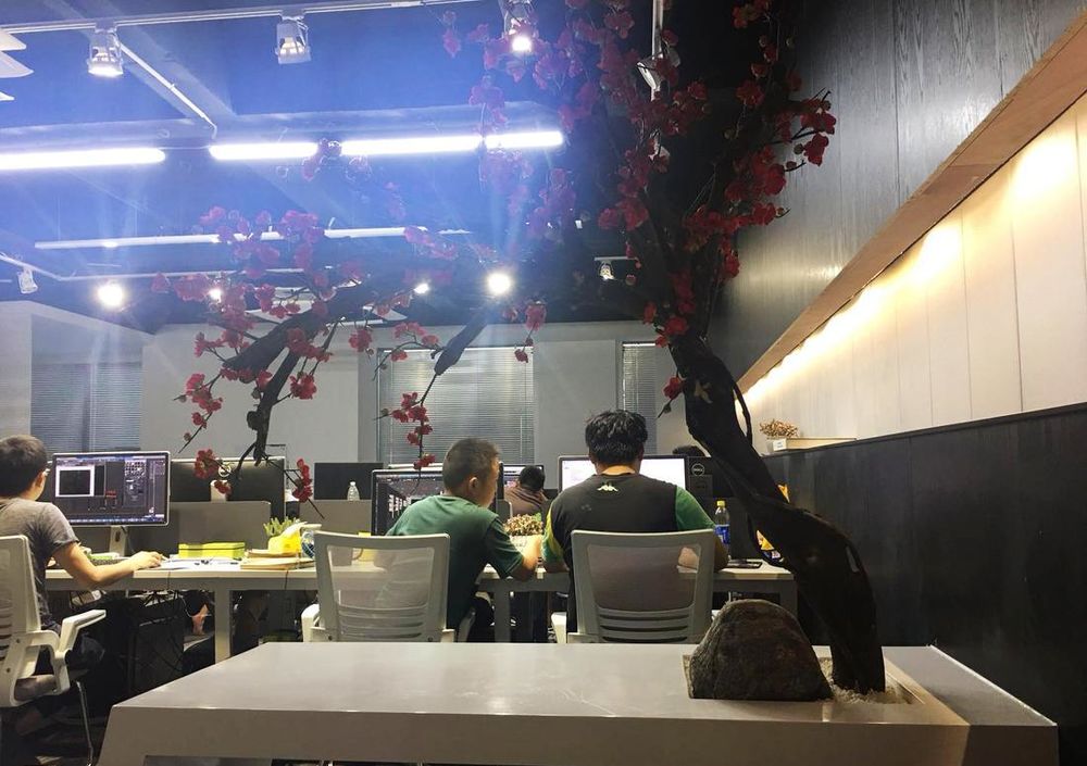 西橘空间设计——自然光线下的开放式办公空间