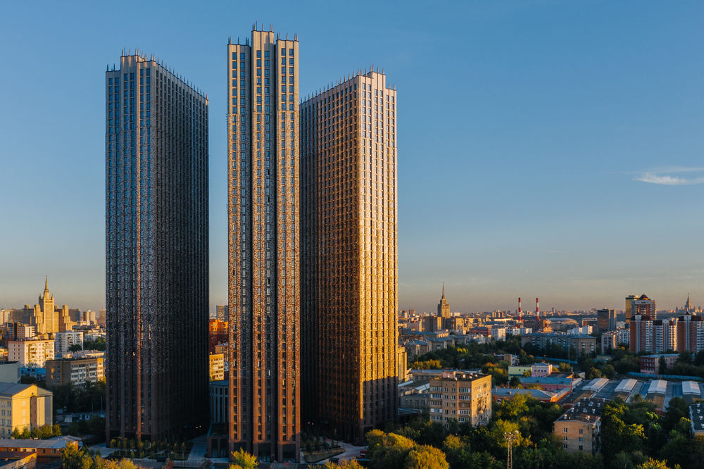 莫斯科先锋建筑群——Presnya City 住宅综合体