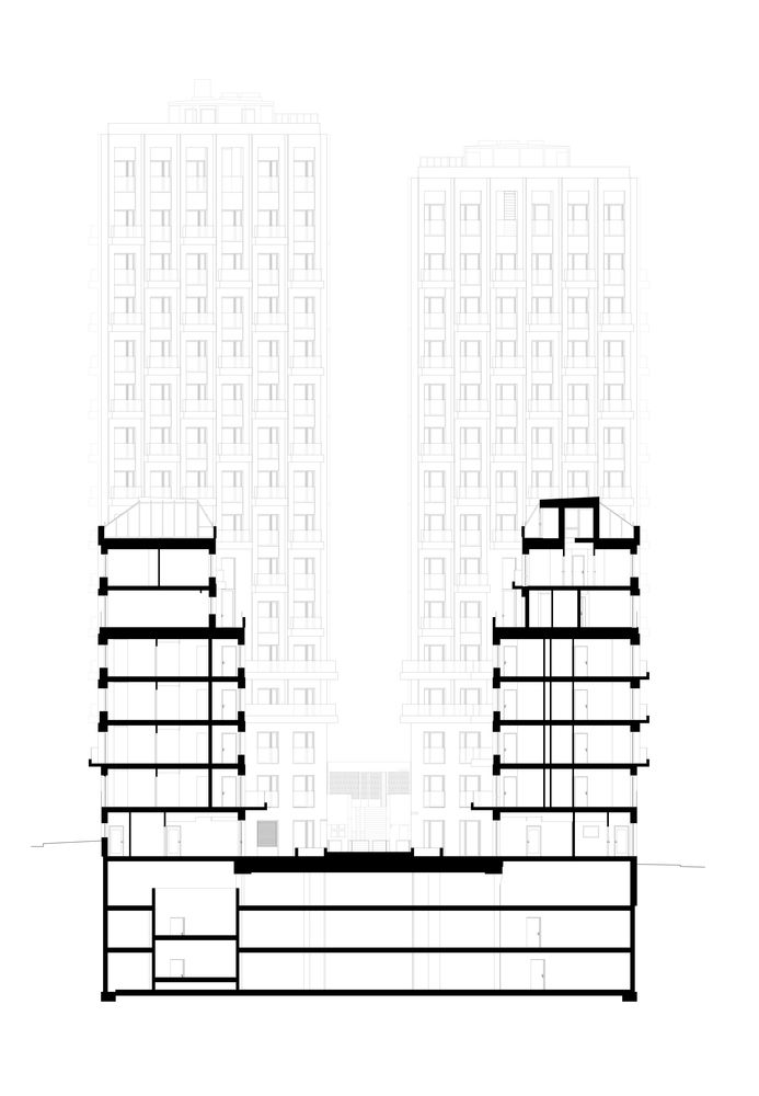 斯德哥尔摩 Haga Nova 住宅区——现代美式高层建筑风格