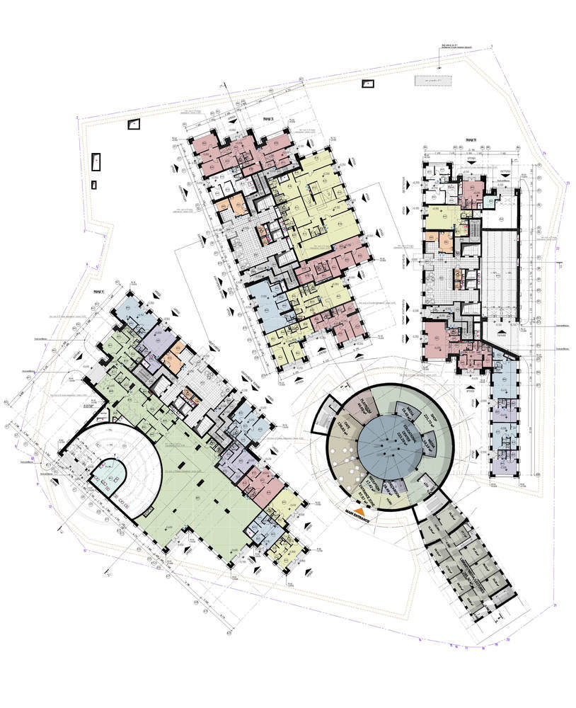 莫斯科先锋建筑群——Presnya City 住宅综合体