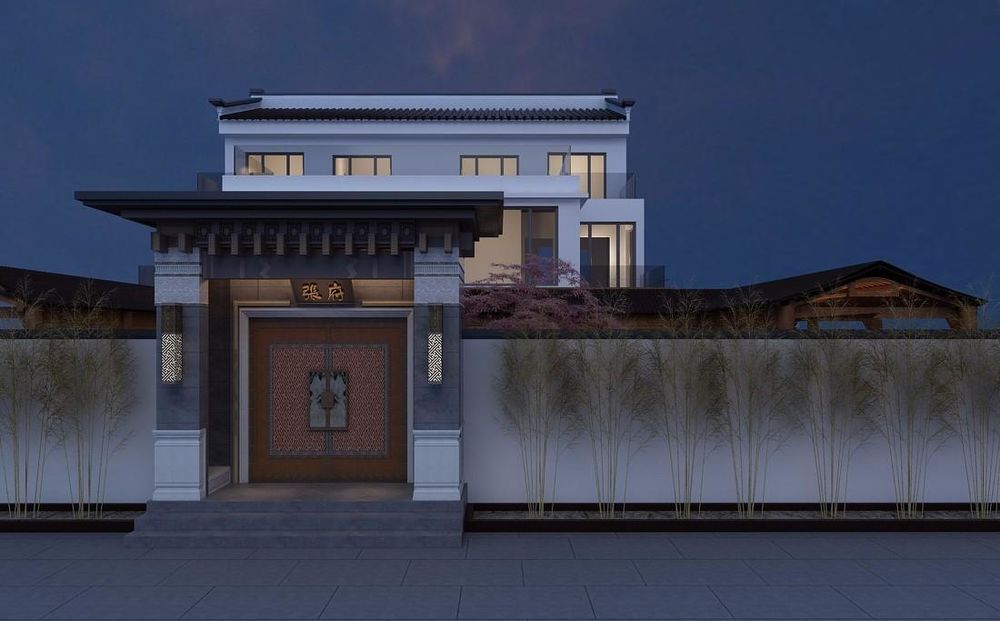 禅意庭院 | 红枫映晚霞，烹茶赏四季