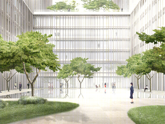 韩国 Amorepacific 公司总部 | 简洁现代的办公建筑设计