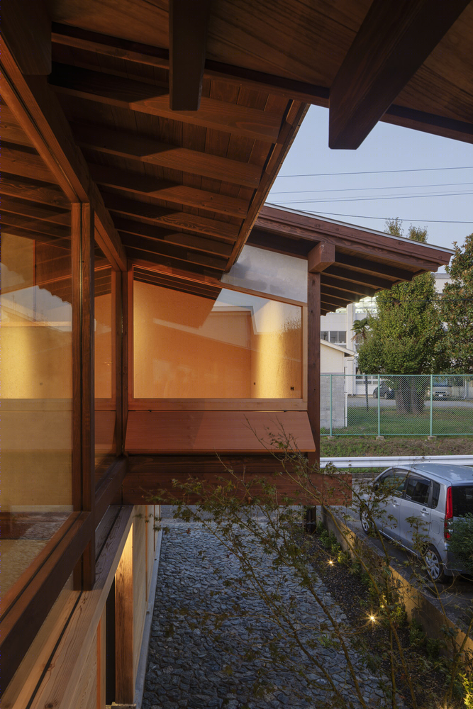 日本福冈 Chikugo 平原简约现代住宅设计