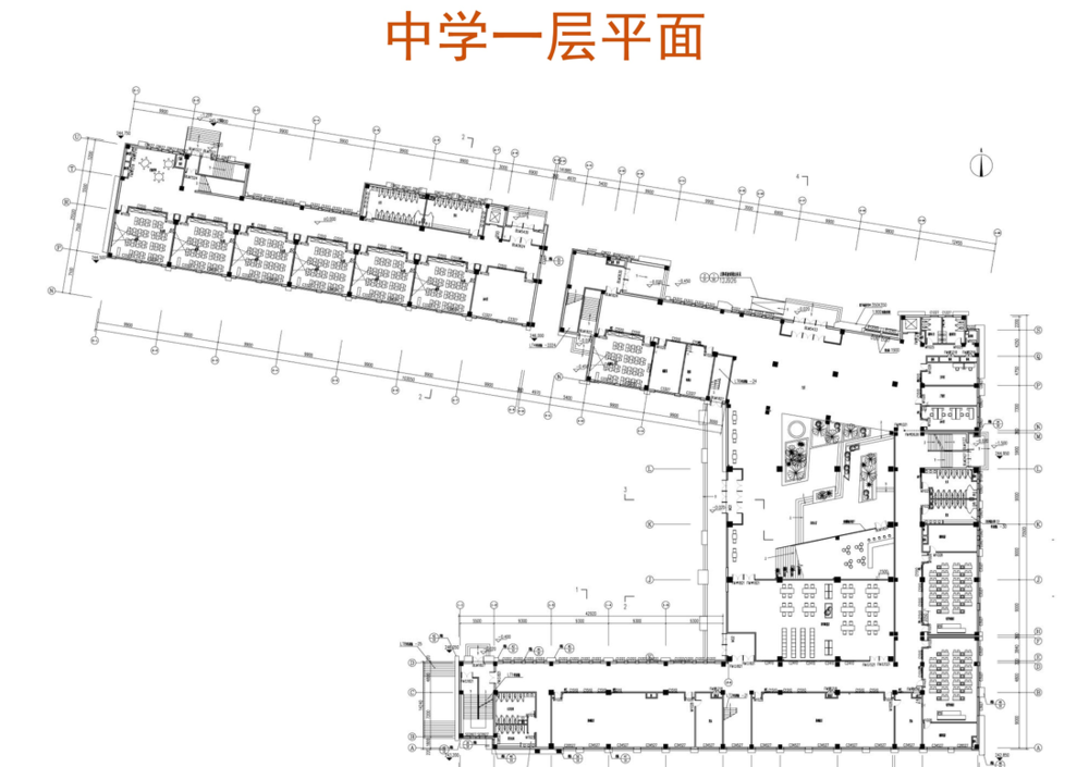 新城大街小学中学内装工程设计