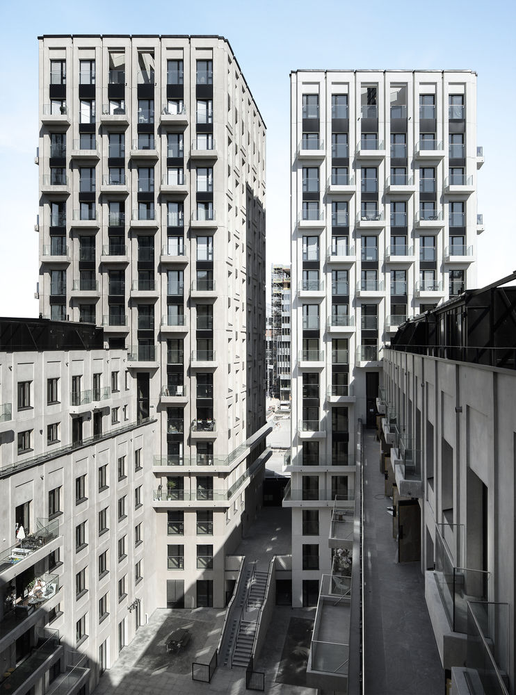 斯德哥尔摩 Haga Nova 住宅区——现代美式高层建筑风格