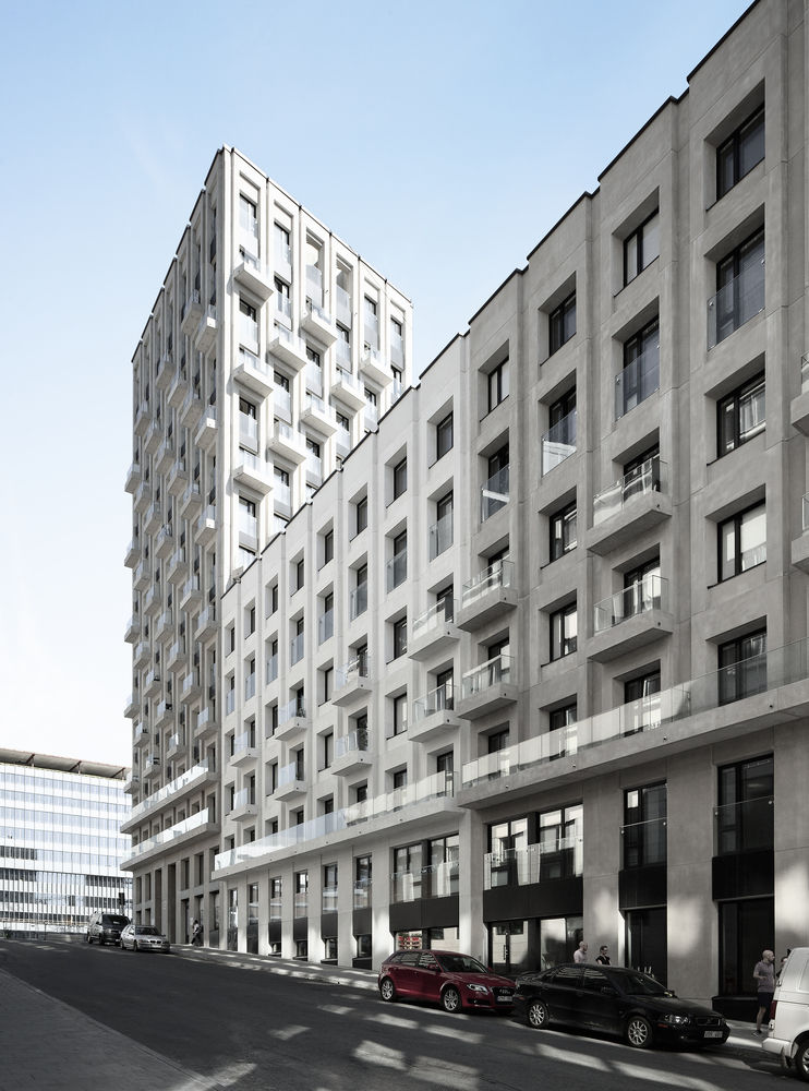 斯德哥尔摩 Haga Nova 住宅区——现代美式高层建筑风格