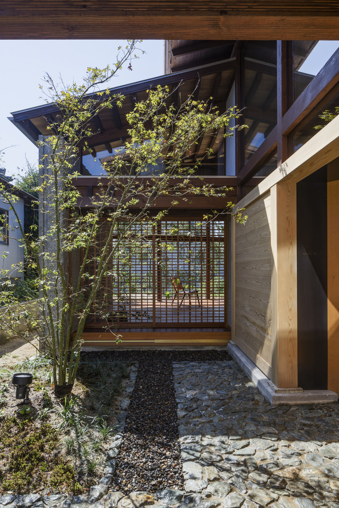 日本福冈 Chikugo 平原简约现代住宅设计