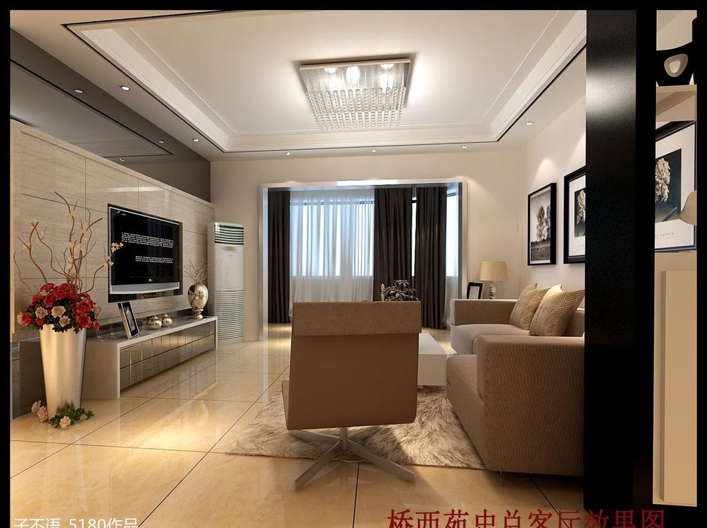 一些现代简约风格效果图