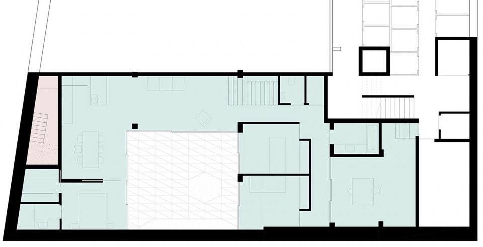 Polonceau 街住宅与工作室 | 底层改造实现宜居性