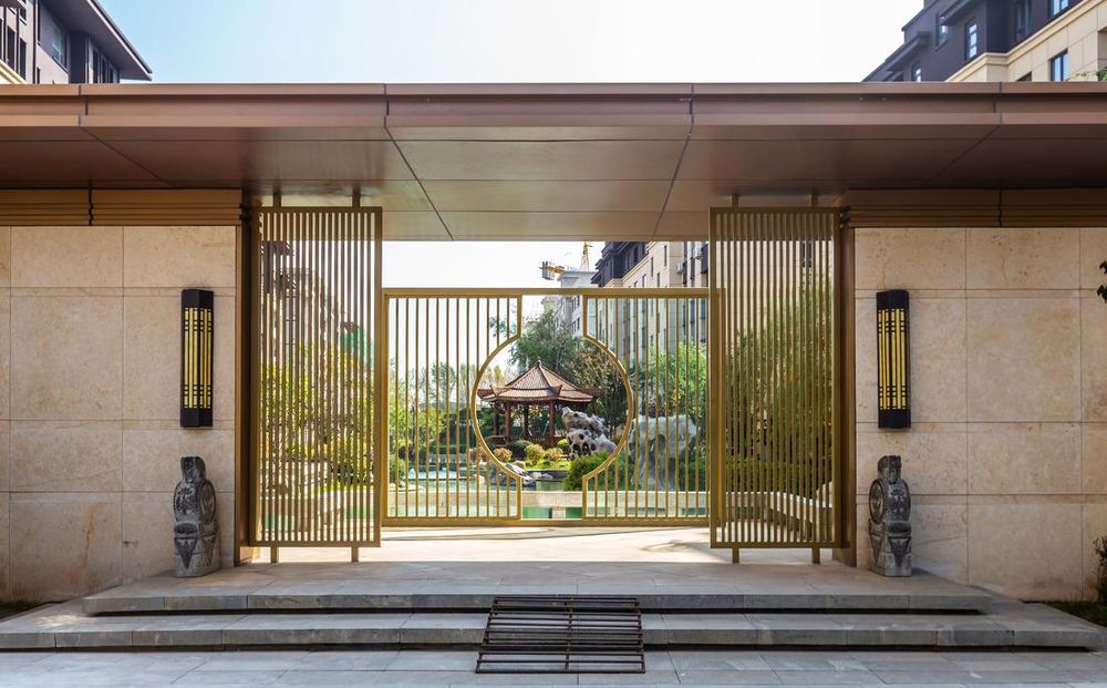 观塘新中式住宅空间设计 | 原木美学与自然返璞归真