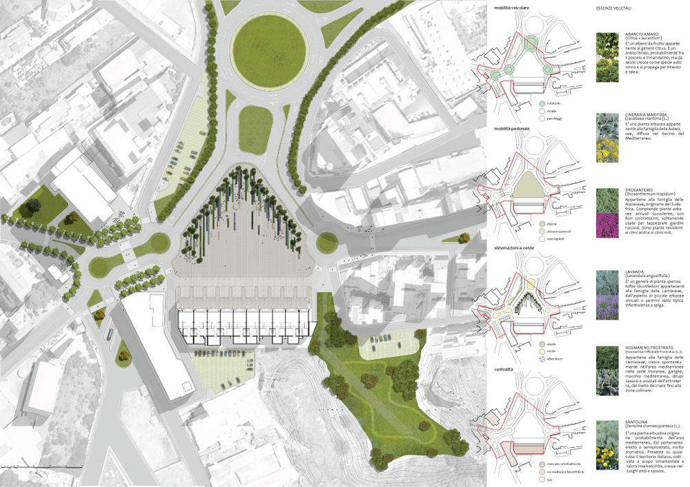重塑城市公共空间 | Chiavetta Cuffaro 建筑事务所的 Villabate 广场设计