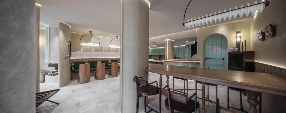 茉绿茶饮店 | 欧阳跳设计师的繁华与宁静之美