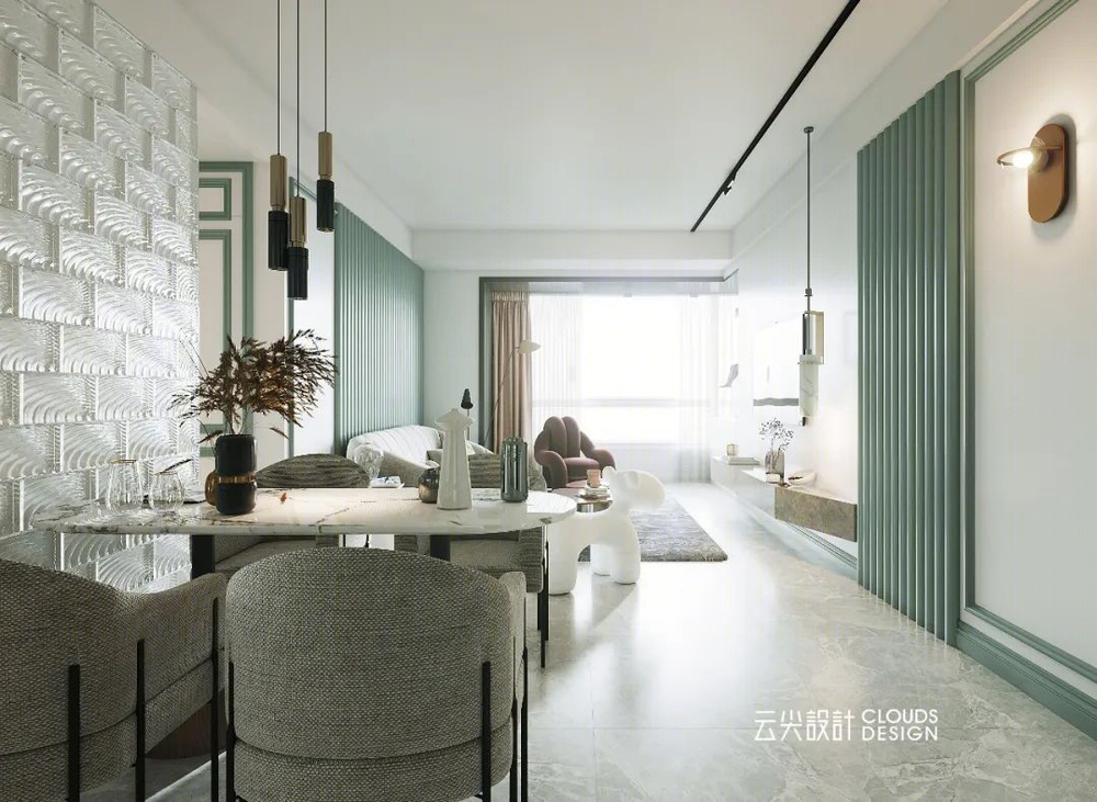 124m²现代美式宅，打造独立女性“理想屋”