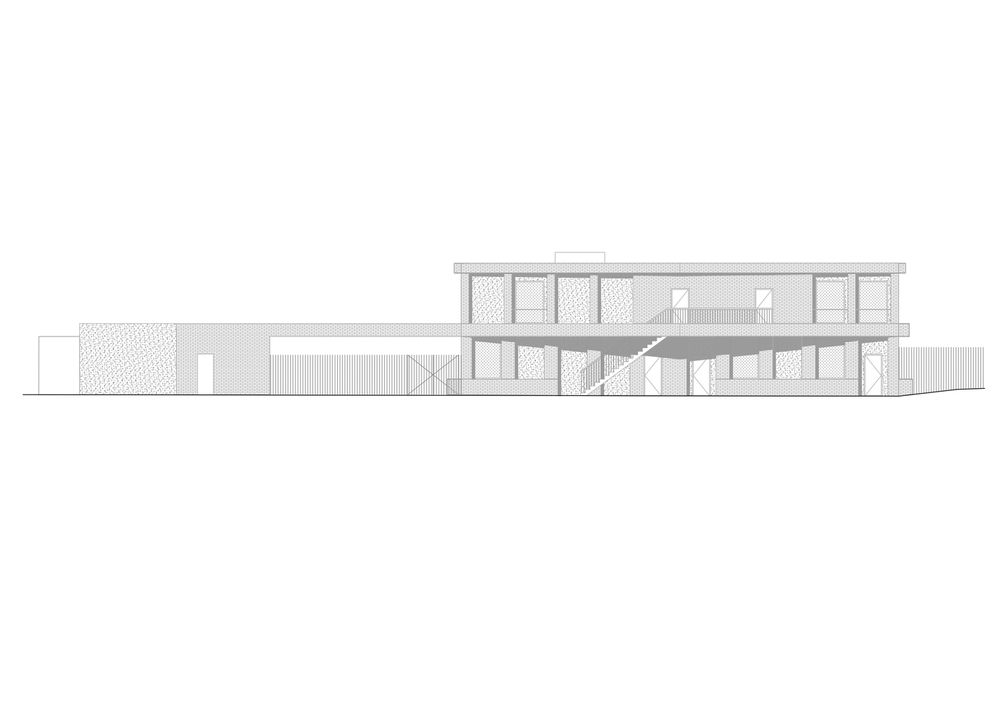 Marcinelle II School | 绿色校园的边界之美