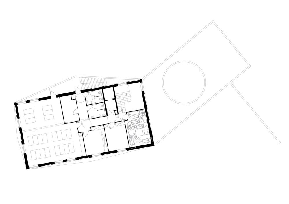 Marcinelle II School | 绿色校园的边界之美