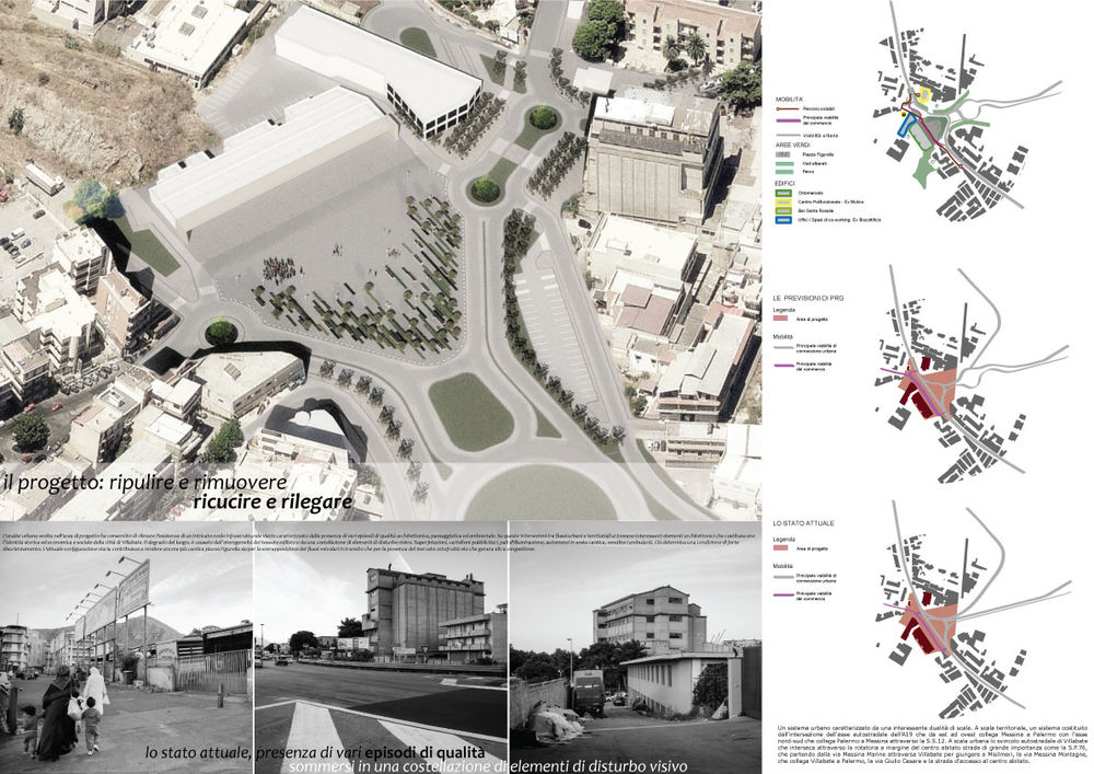 重塑城市公共空间 | Chiavetta Cuffaro 建筑事务所的 Villabate 广场设计