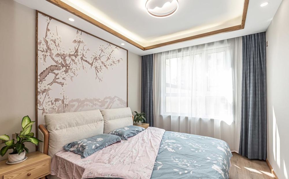 观塘新中式住宅空间设计 | 原木美学与自然返璞归真