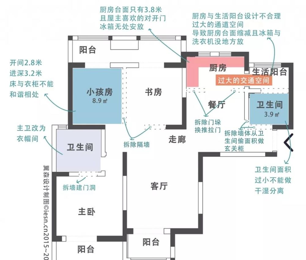 翼森设计之天朗融公馆 | 舒适实用，细节尽显
