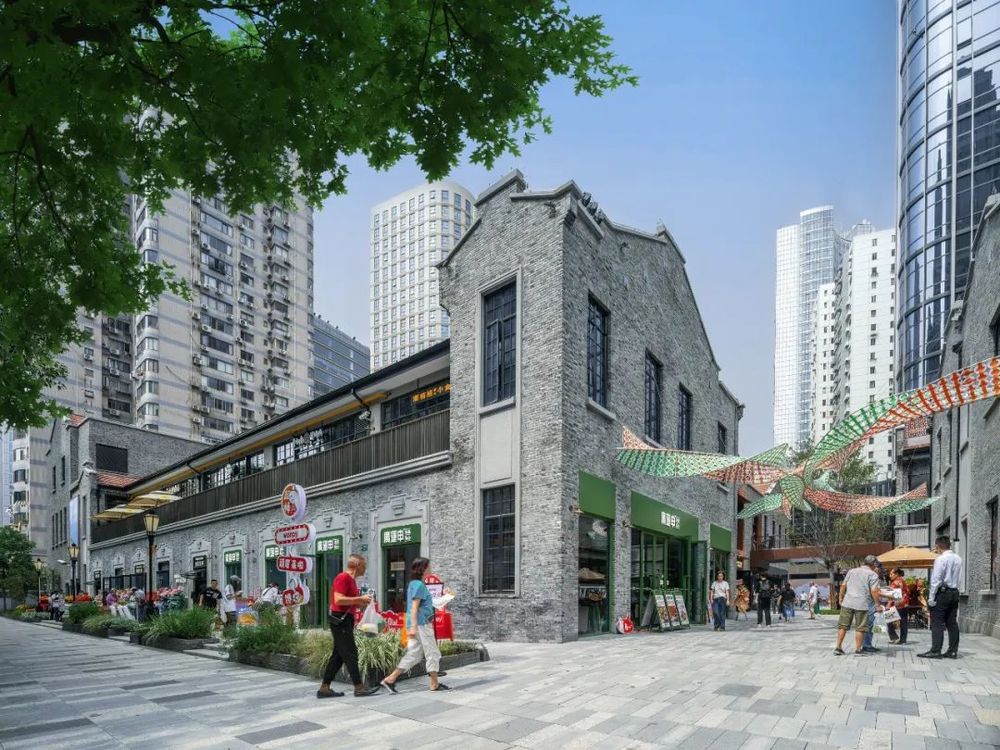 鸿寿坊 | 里弄式商业的城市更新实践