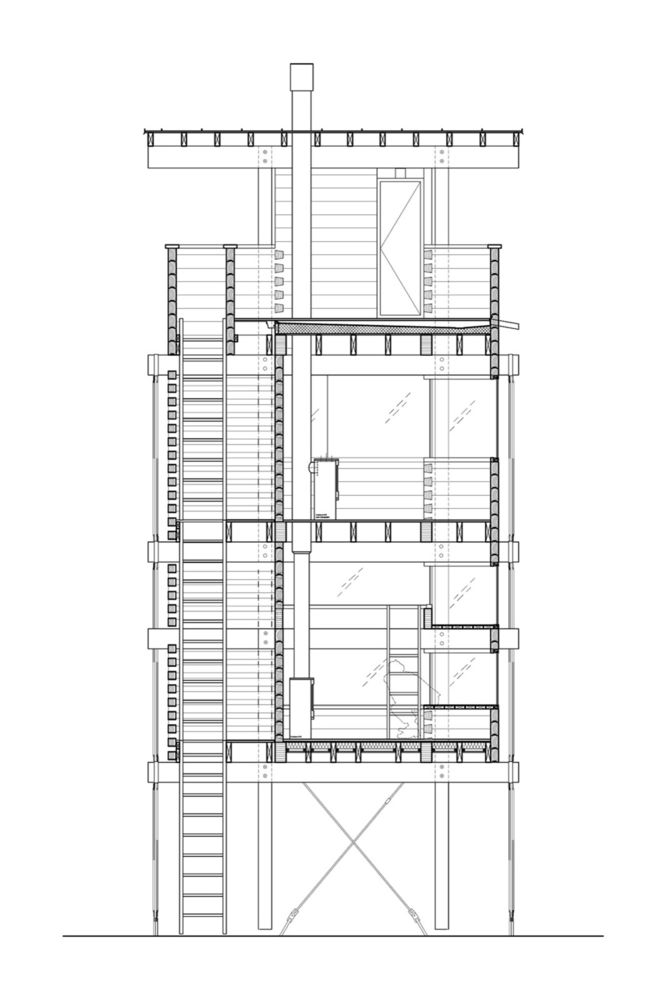 挪威 Moose Tower——融入自然的观鹿玻璃塔
