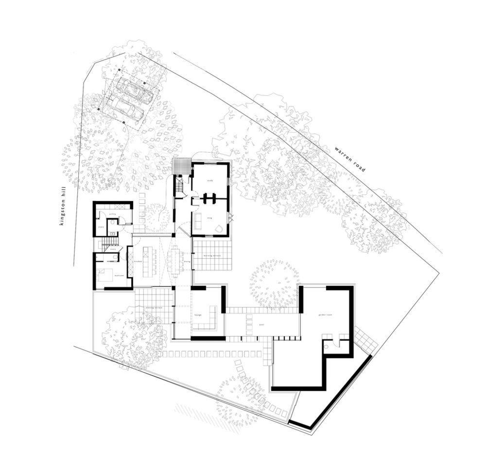 英国 Warren 小屋扩建改造 | 现代与维多利亚风格的和谐对话