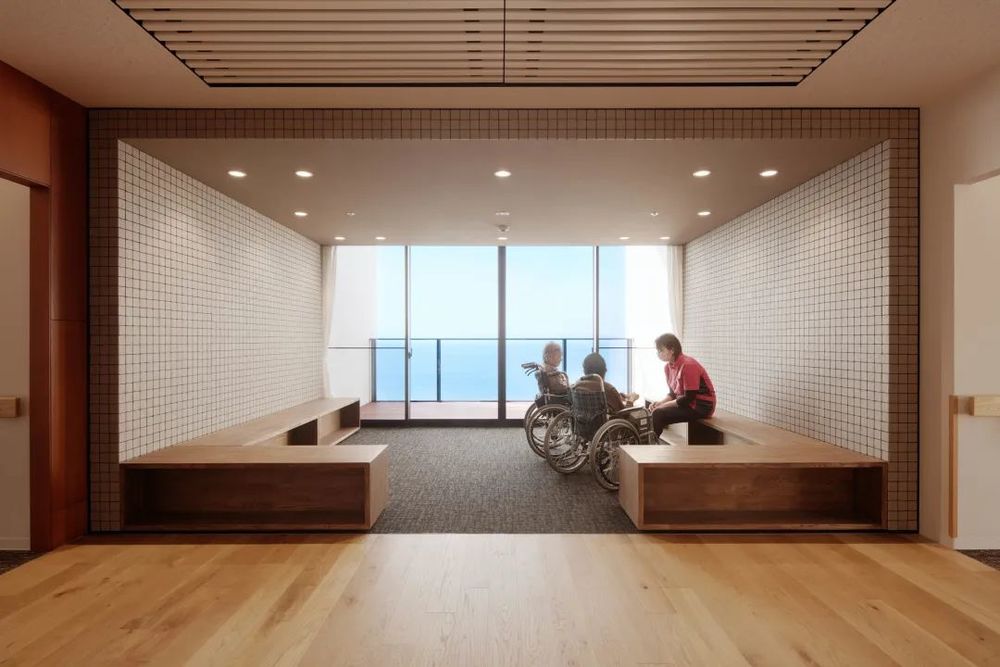 海畔温泉，日比野设计的养老院革新