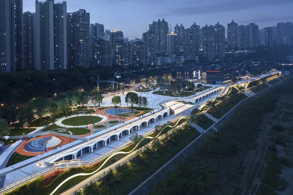 重庆九龙外滩 | 重塑滨江生态，连接人与自然
