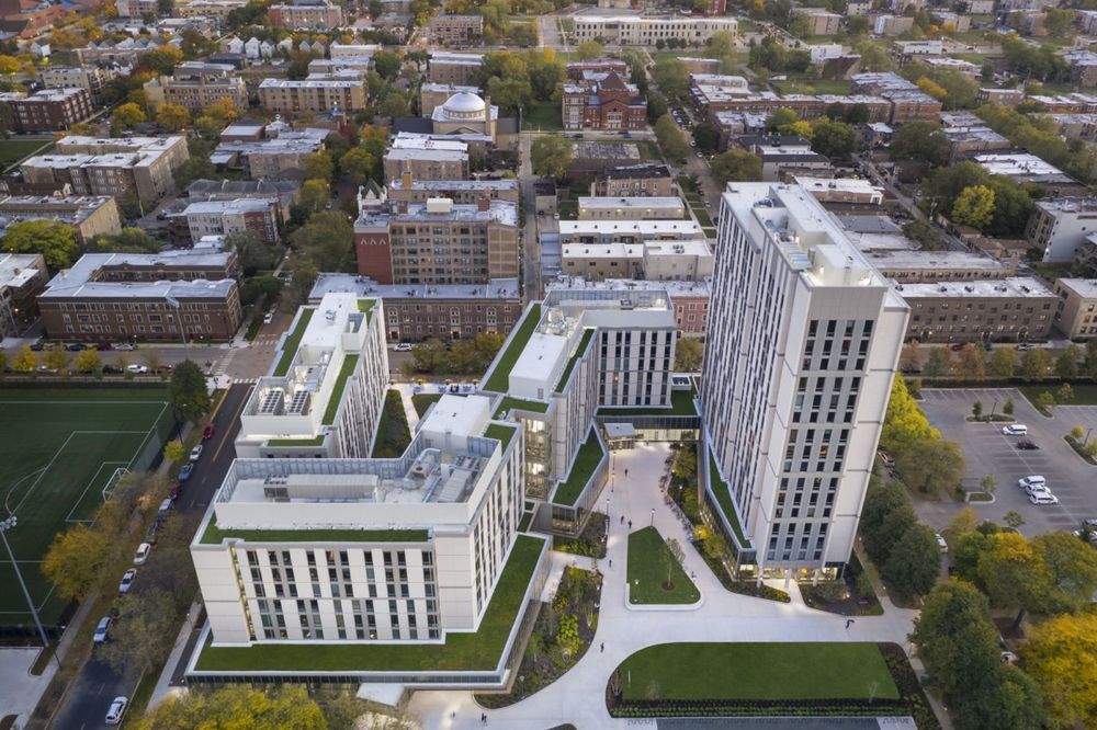 芝加哥大学木湖住宅与餐饮中心 | 校园建筑新地标