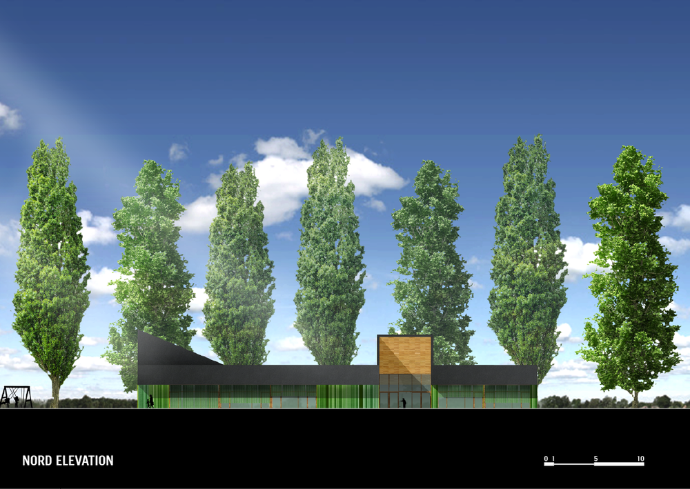 Danieli School 绿色景观建筑