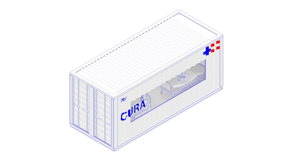 疫情下的紧急救治室——集装箱改建的 ICU 病房