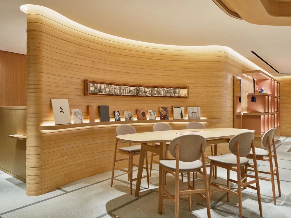 爱马仕表参道旗舰店 | 本土化奢华体验的现代设计