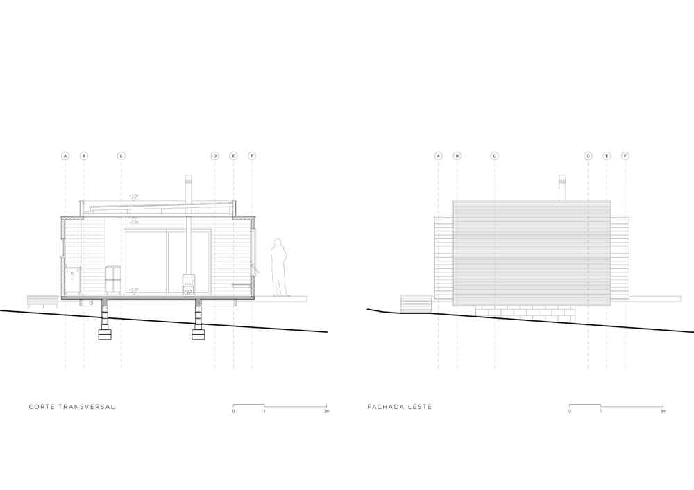 巴西山林中的自然对话——MAPA Architects 设计周末度假屋