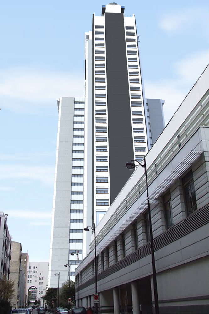 巴黎 60 年代公寓建筑的现代改造