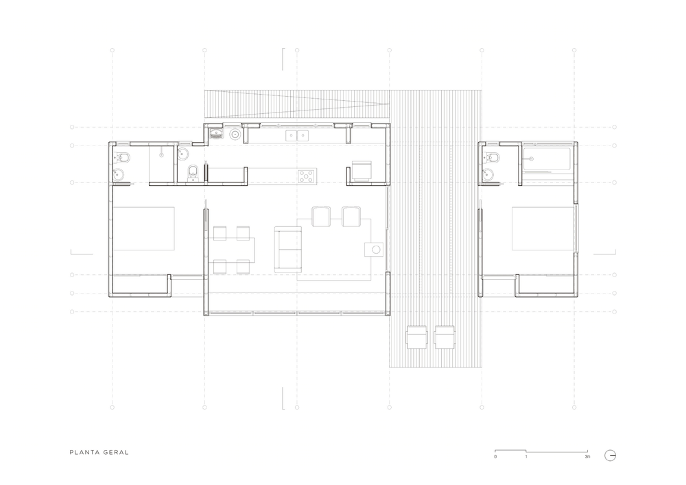 巴西山林中的自然对话——MAPA Architects 设计周末度假屋