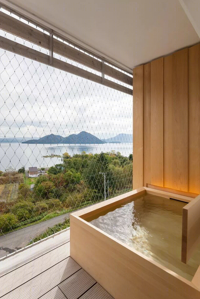 隈研吾新作 | 北海道治愈系度假酒店，传统材质融合自然美景