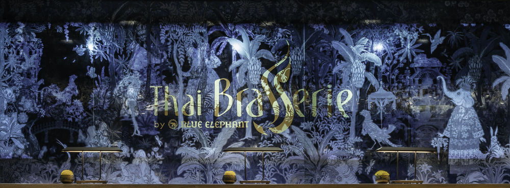 泰国 Blue Elephant 餐厅，展现品牌新概念的空间设计