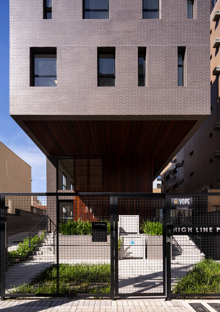 Curitiba 公寓建筑，融入城市景观与 High Line Park 的和谐之作