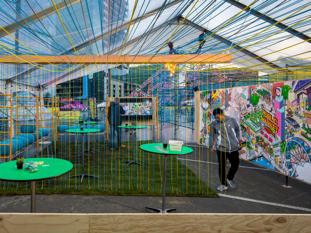 Seattle Playground 音乐庆典互动空间