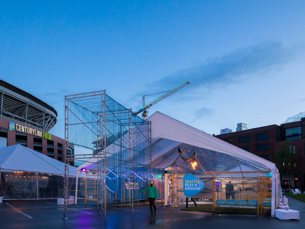Seattle Playground 音乐庆典互动空间