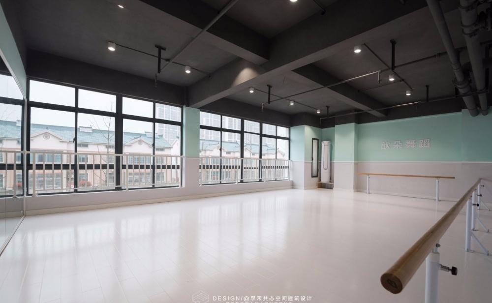 粉色绿意共舞，孚禾共态空间建筑设计展现舞蹈魅力