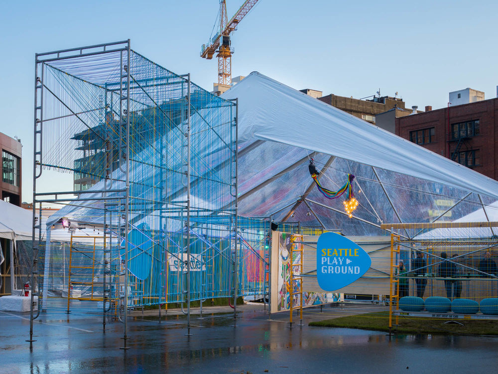 Seattle Playground 音乐庆典互动空间