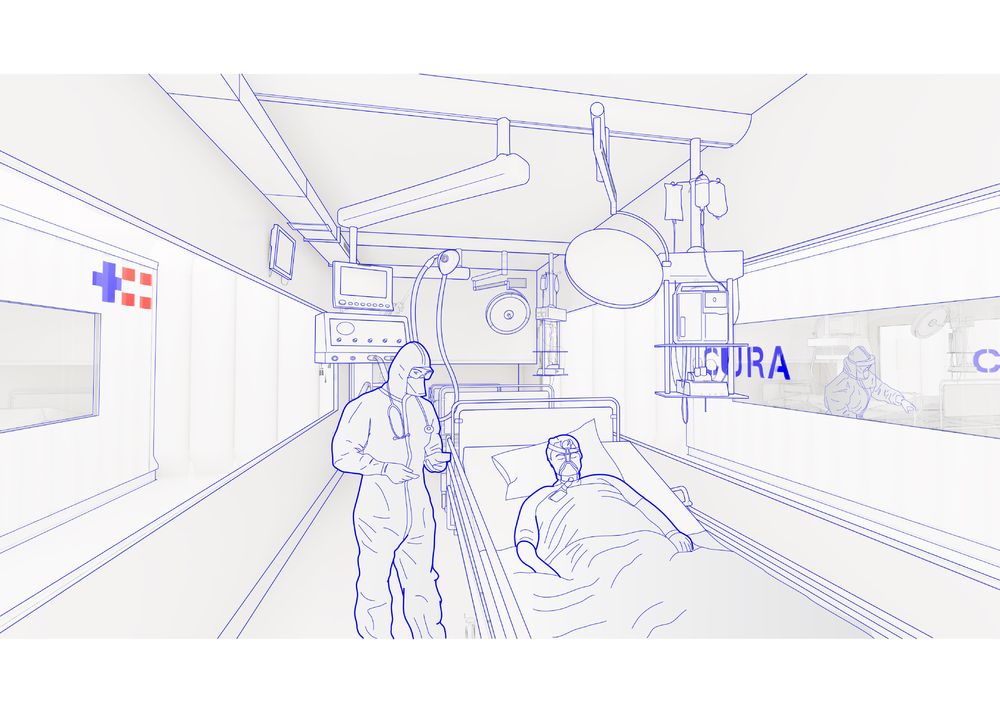疫情下的紧急救治室——集装箱改建的 ICU 病房