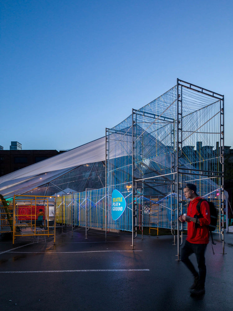 Seattle Playground 音乐庆典互动空间