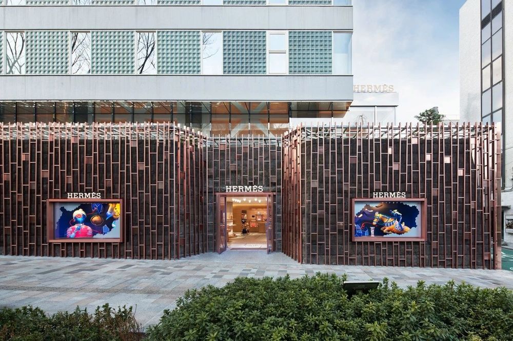 爱马仕表参道旗舰店 | 本土化奢华体验的现代设计
